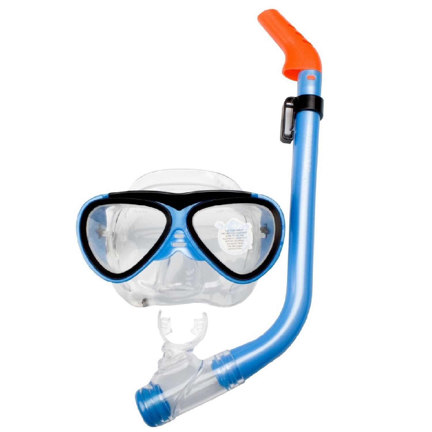 Waimea Snorkelset Duikset - Kinderen - Blauw
