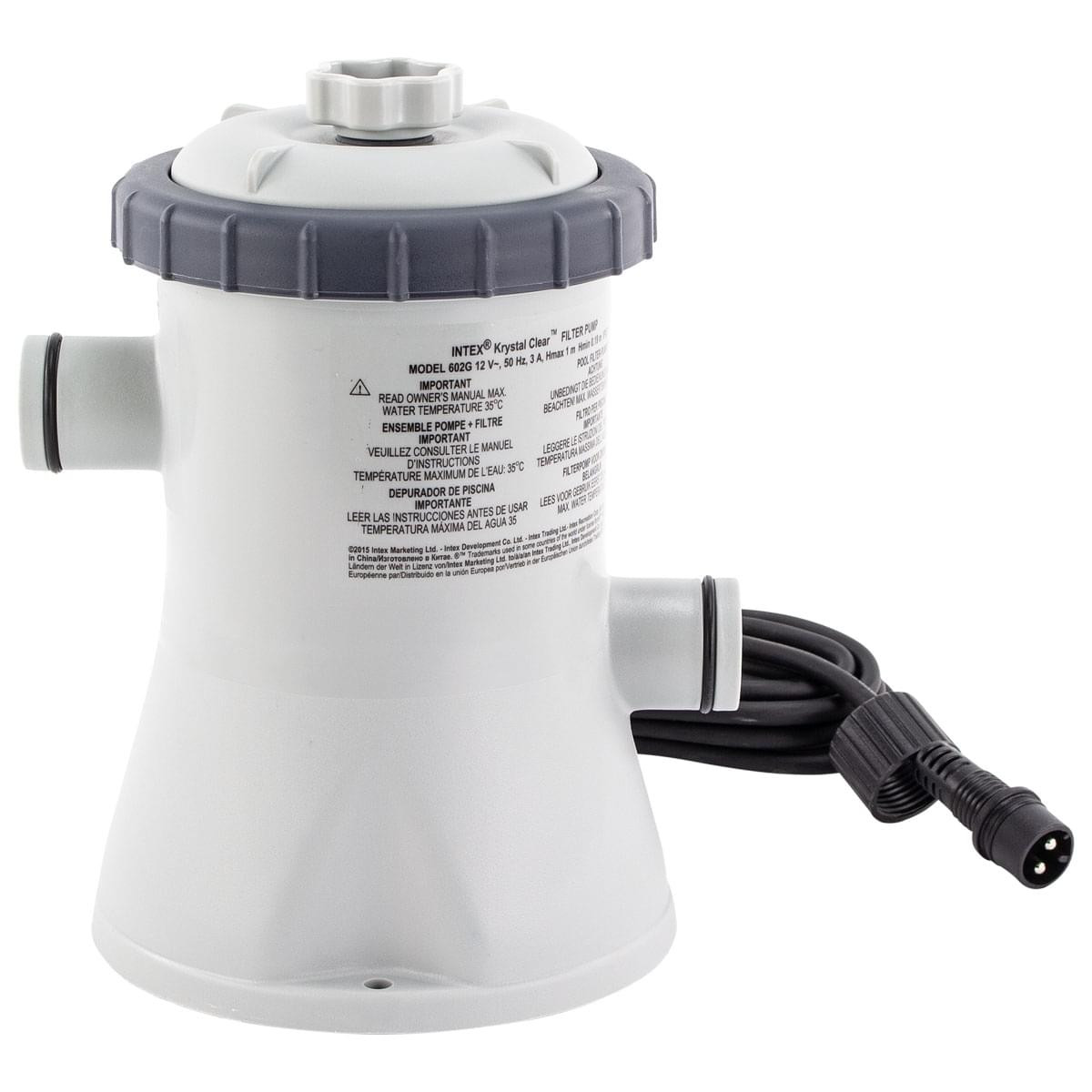 Intex Filterpomp ø38mm aansluiting voor Zwembad - 1250 L/uur - 12v