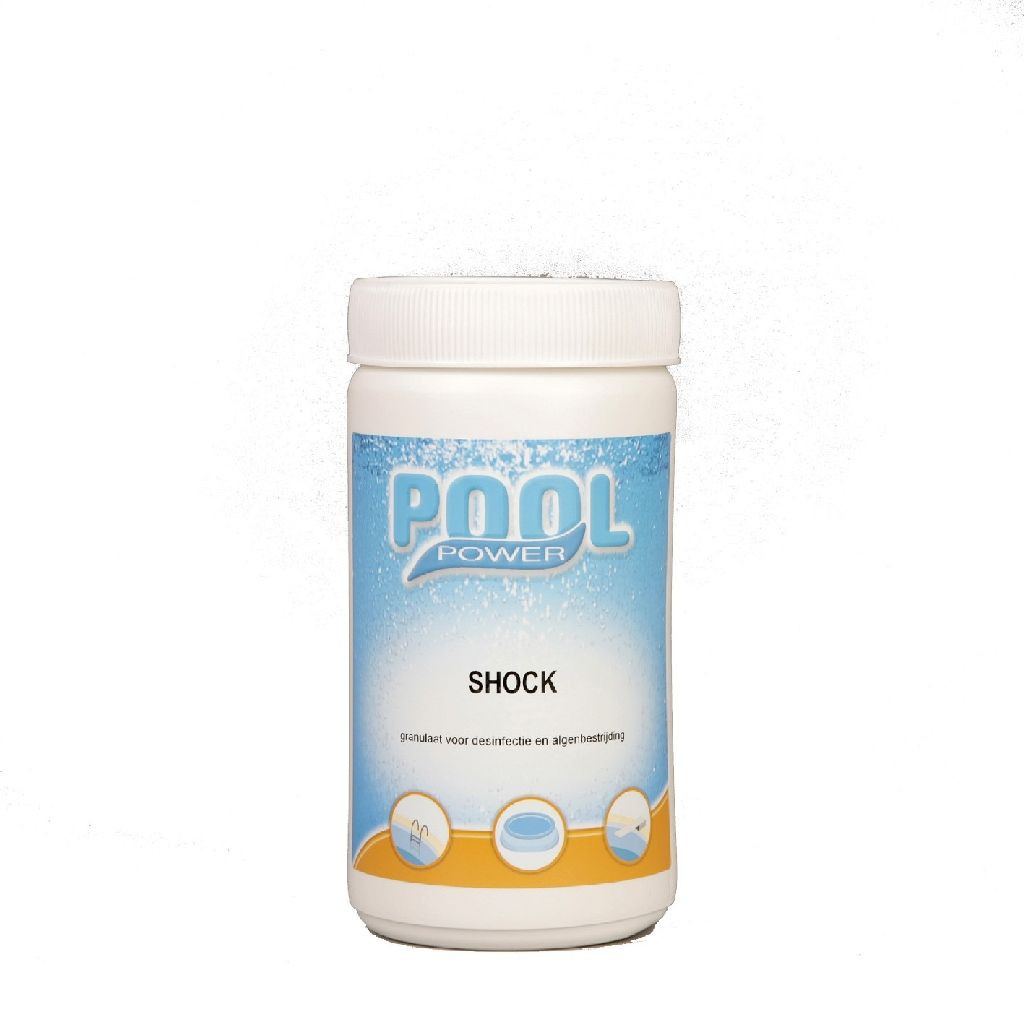 Pool Power Chloor Shock Granulaat - 1kg