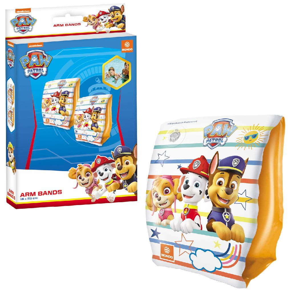 PAW Patrol Zwemmouwtjes - Zwembandjes - Wit / Oranje