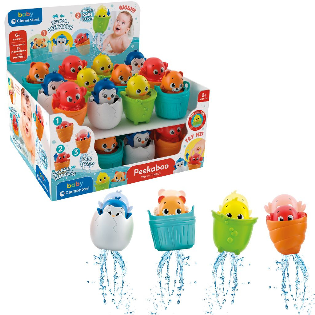 Clementoni - Peek a Boo - Bad speeltjes - Prijs per stuk
