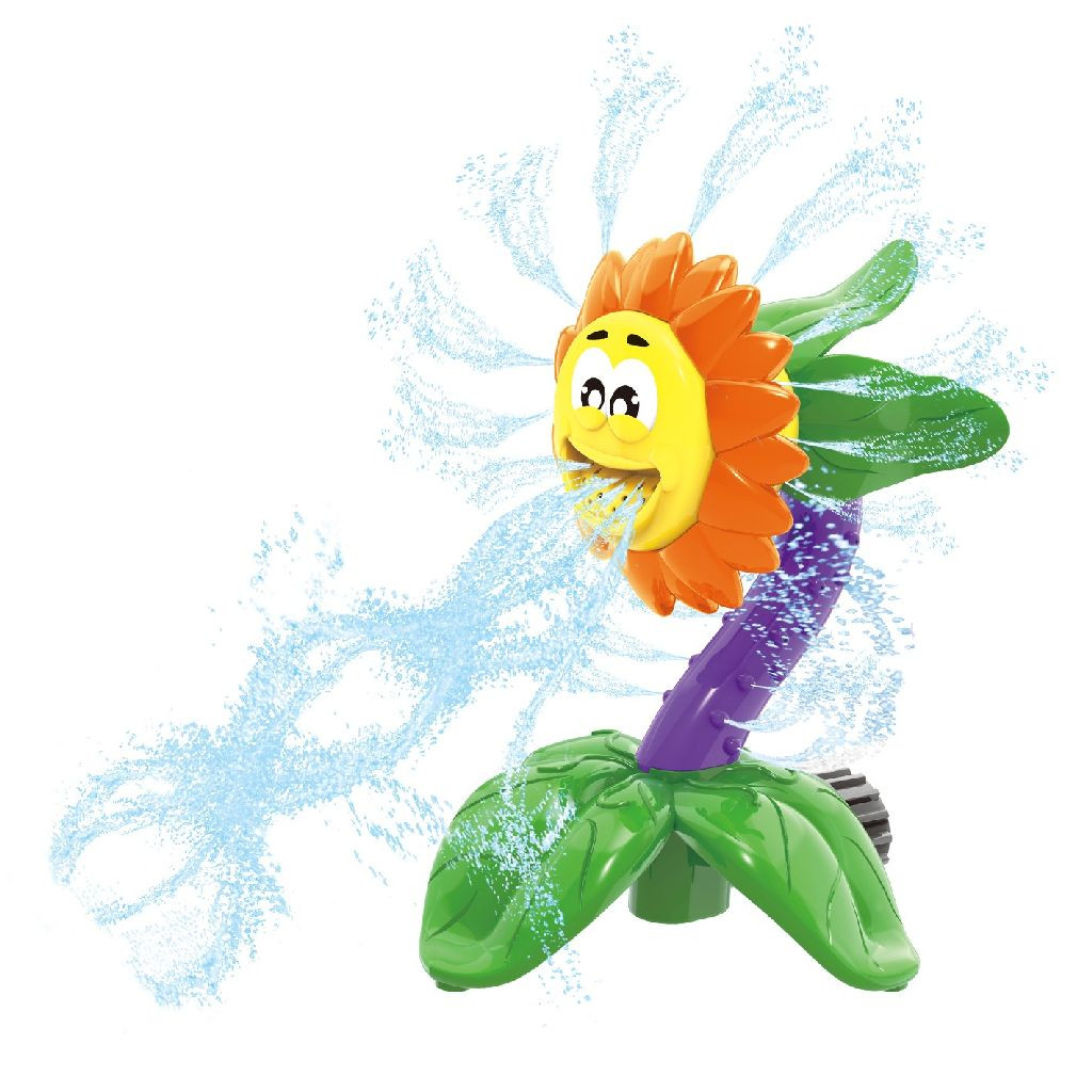 Summertime Sunflower Sprinkler - Watersproeier op de tuinslang aansluiten