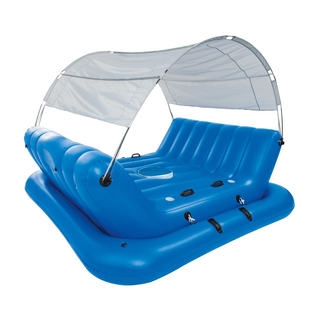 Bestway Opblaasbaar Ziteiland - 272 x 196 cm - Blauw