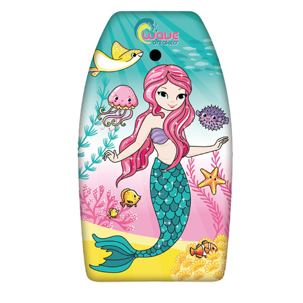 Bodyboard Kids Zeemeermin - 83 cm