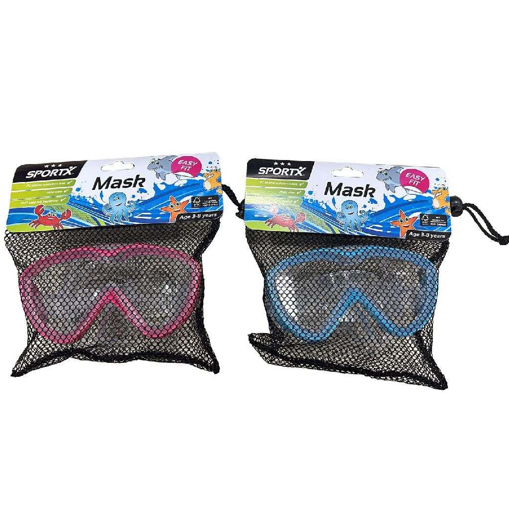 SportX Kids Zwemmasker - 3 Sterren - Vanaf 3 Jaar - Prijs per Stuk