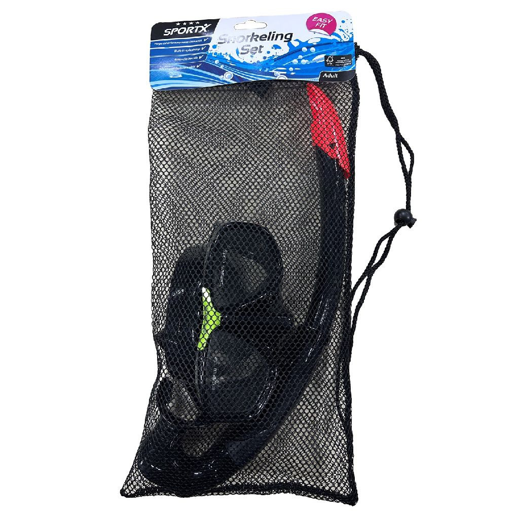 SportX Adult Sport Snorkelset - 5 Sterren