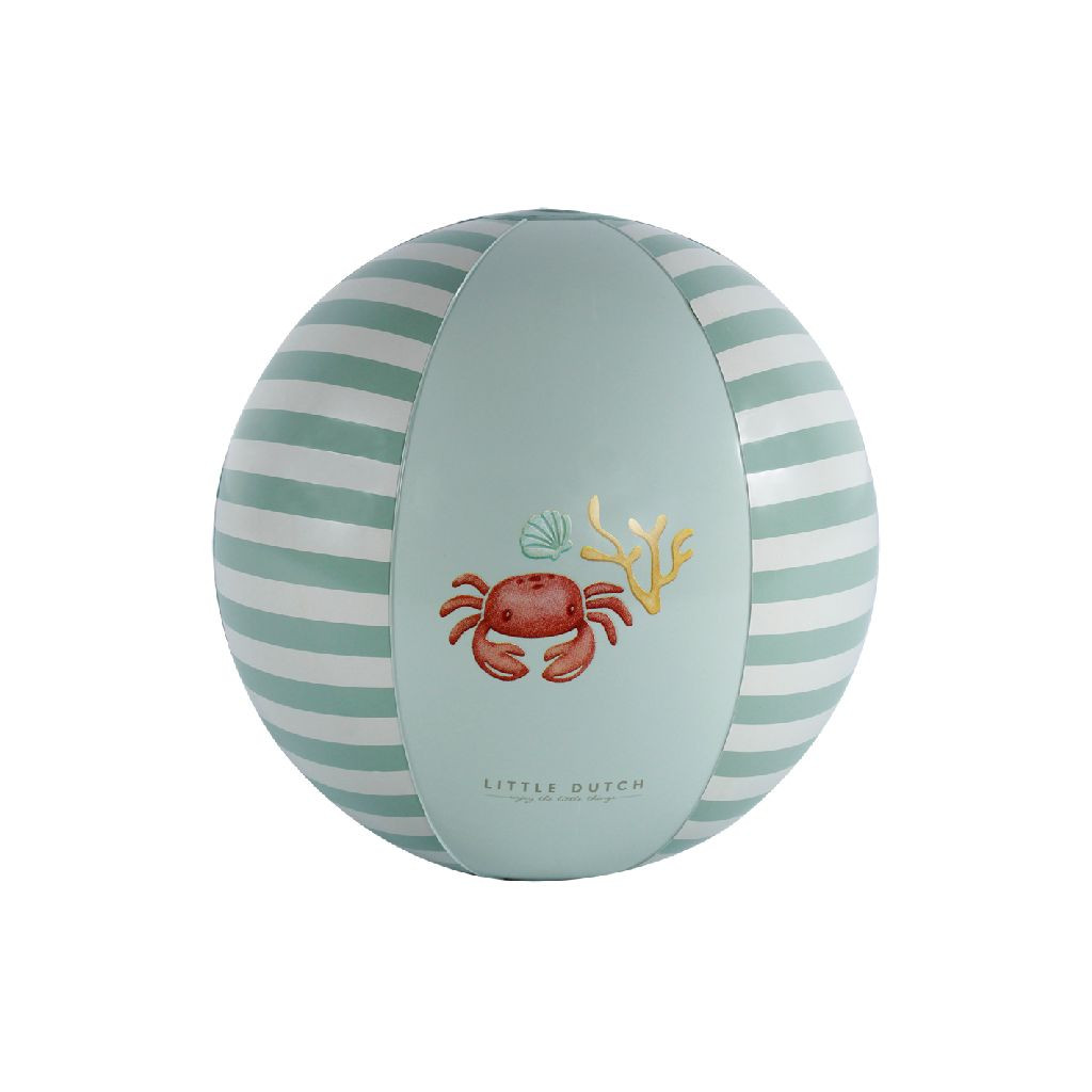 Little Dutch Fresh Greens Strandbal 35 cm - Strand Speelgoed