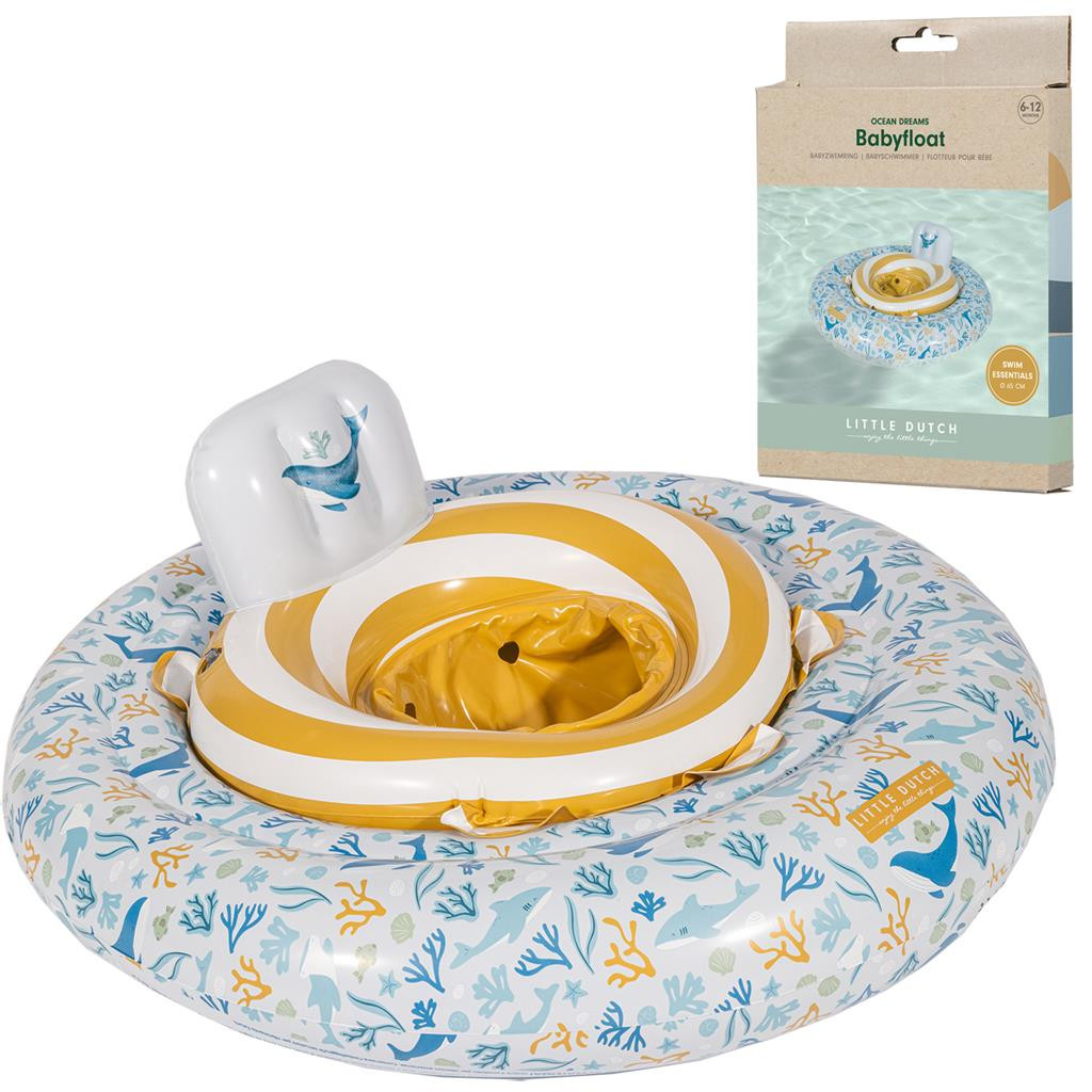 Little Dutch Ocean Dreams Babyfloat Blauw - Zwembandje