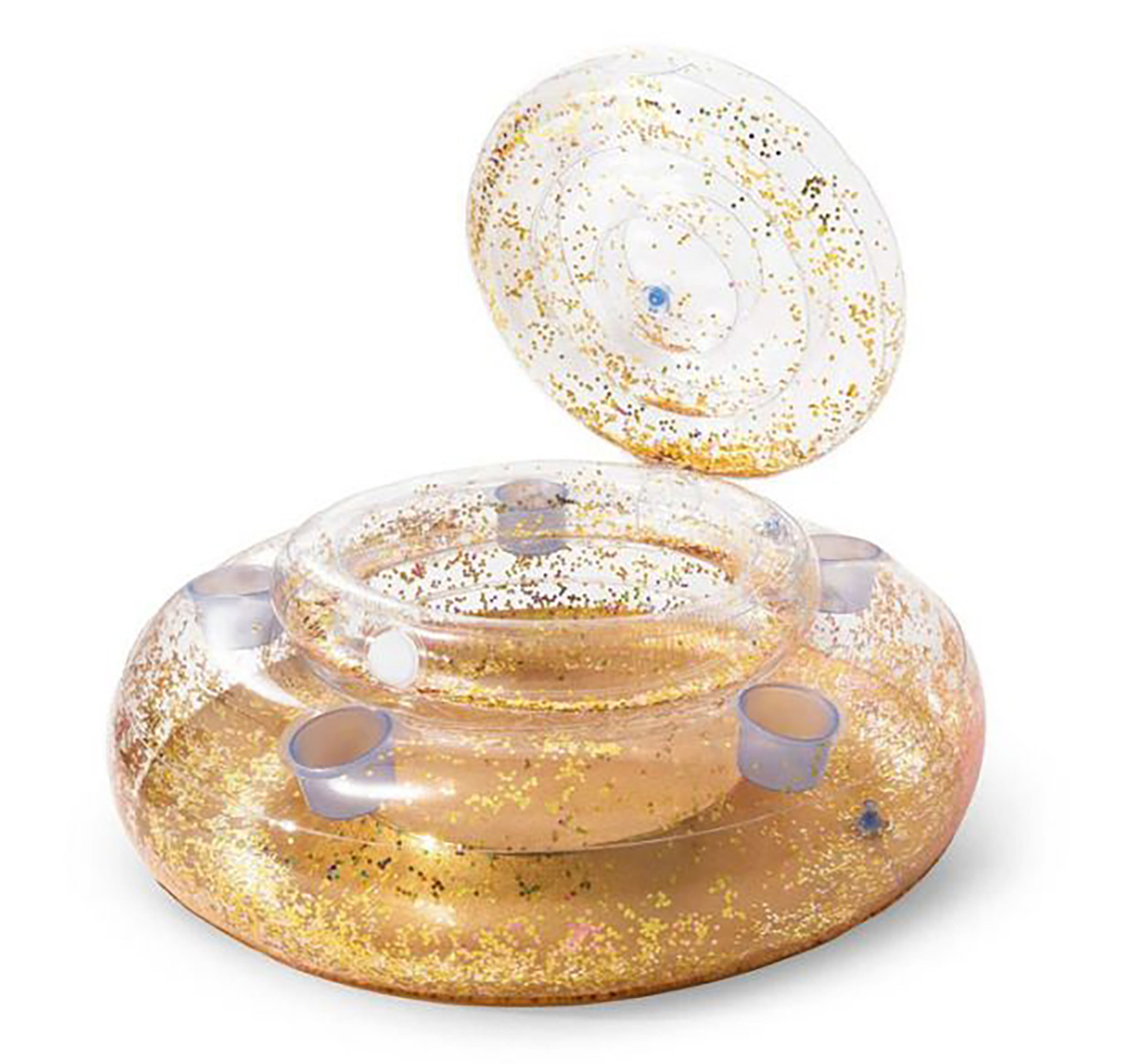 Intex Opblaasfiguur Koelbox Glitter - 74 x 33 cm