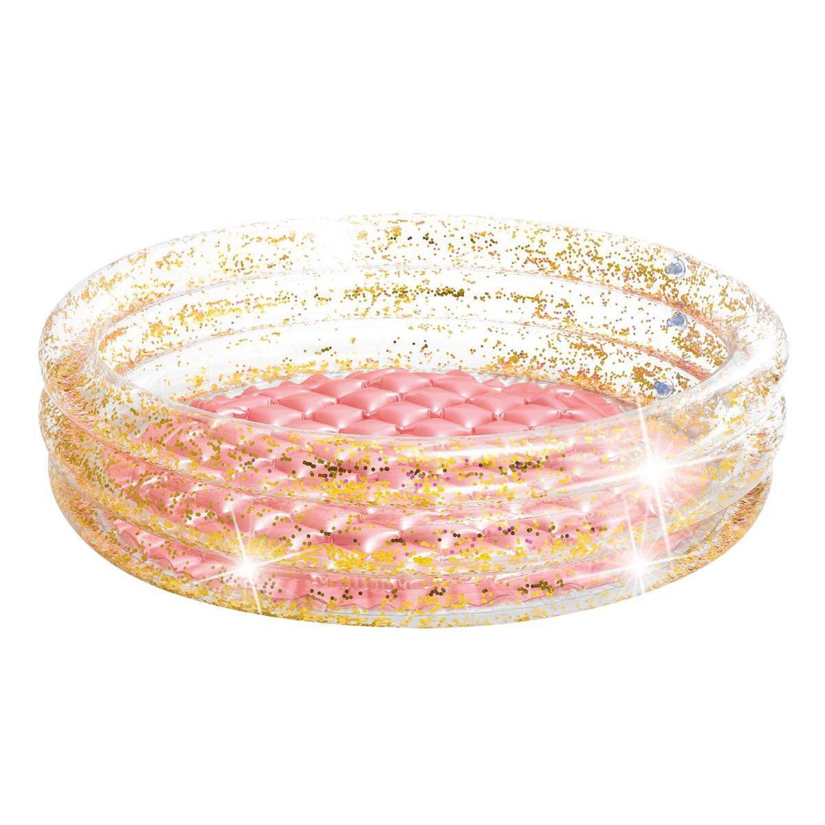 Intex Opblaaszwembad Glitter - 86 cm x 25 cm - Roze