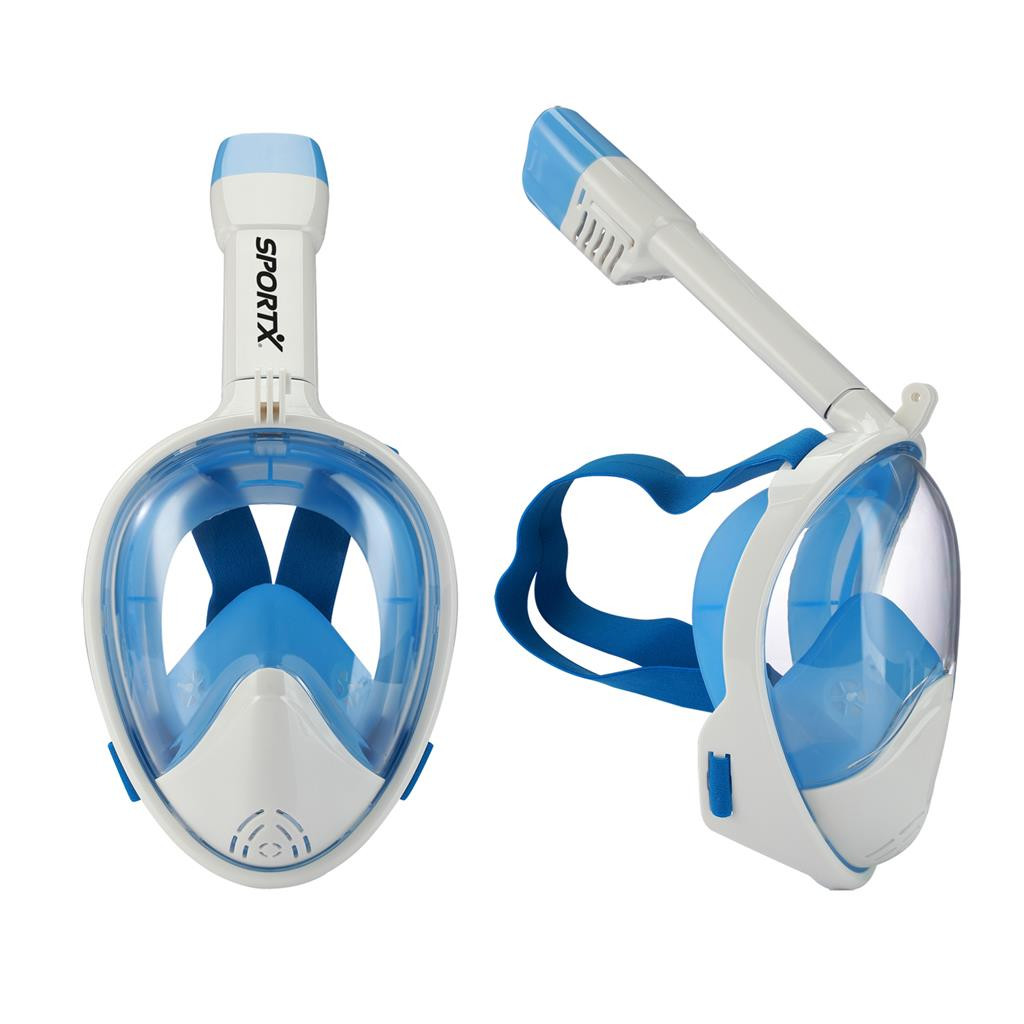 Sportx Duikmasker Full Face - Blauw - Maat XS