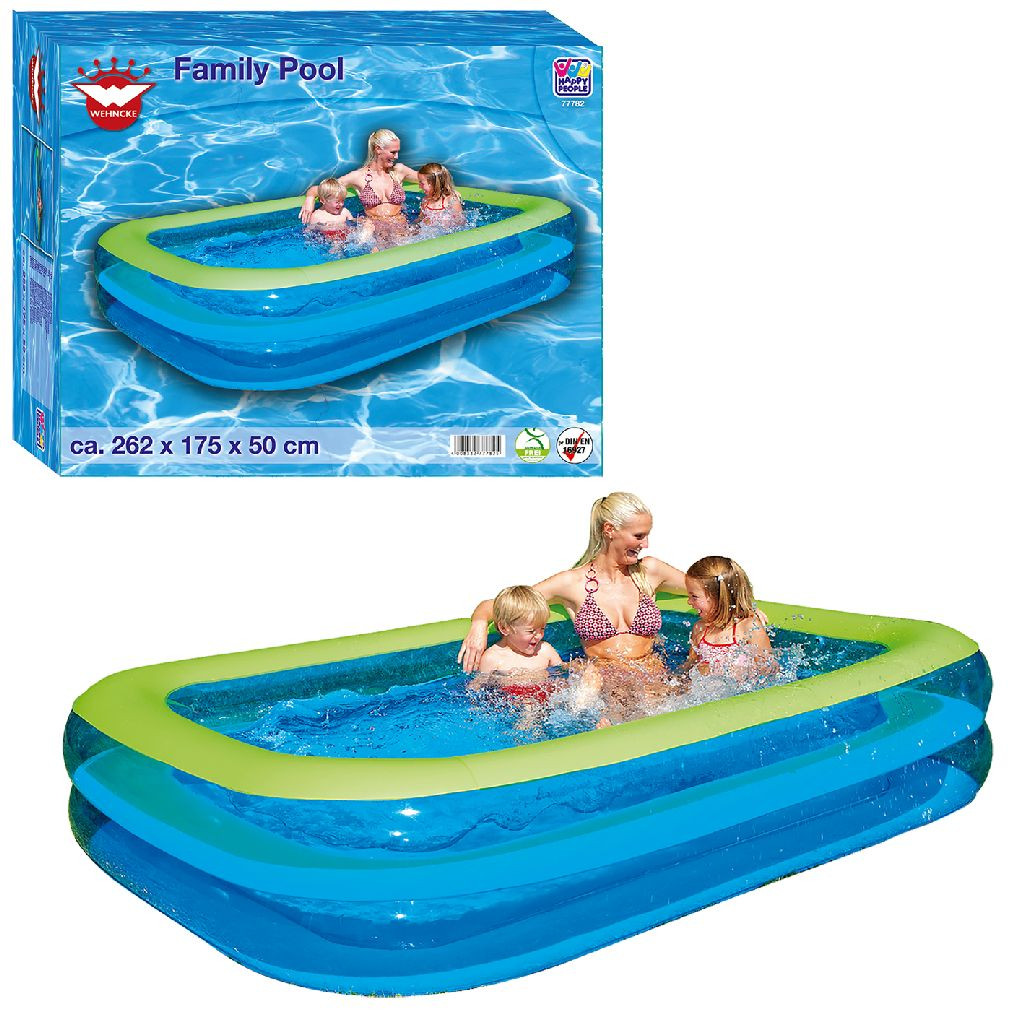 Wehncke Family Pool - Zwembad - Opblaaszwembad - 262 x 175 x 50 cm