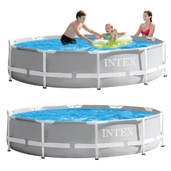 Intex Prism Frame Zwembad - ø 305 x 76 cm - met Filterpomp