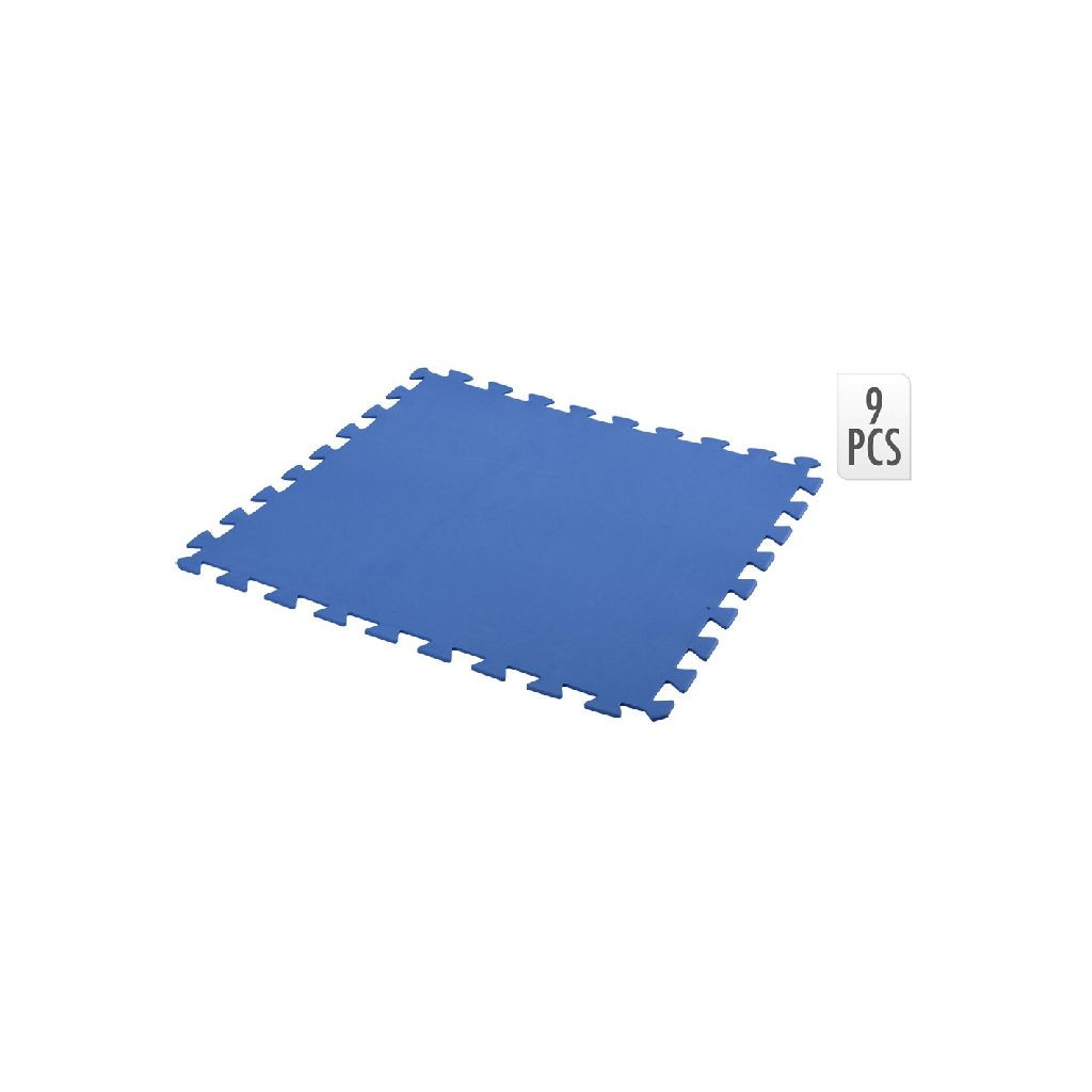 Zwembad Bodembescherming - Vloertegel Foam - 50 x 50 cm -  4 mm dik - Set van 9