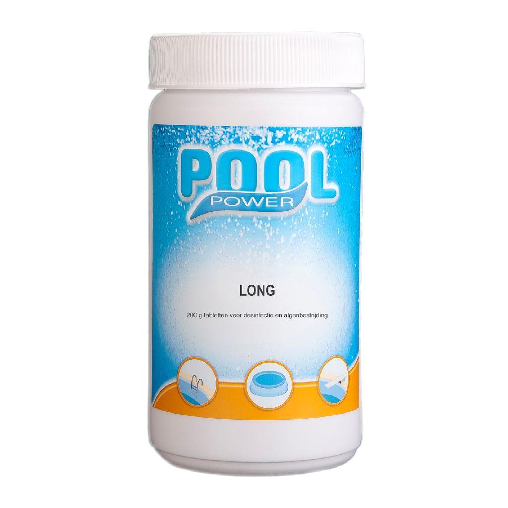 Pool Power chloortabletten 5x 200 grams  (totaal 1 kg)