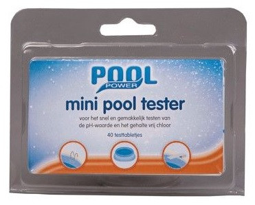 Pool Power - Chloor en PH Testset - Mini testtabletten (voor testen zwembadwater)