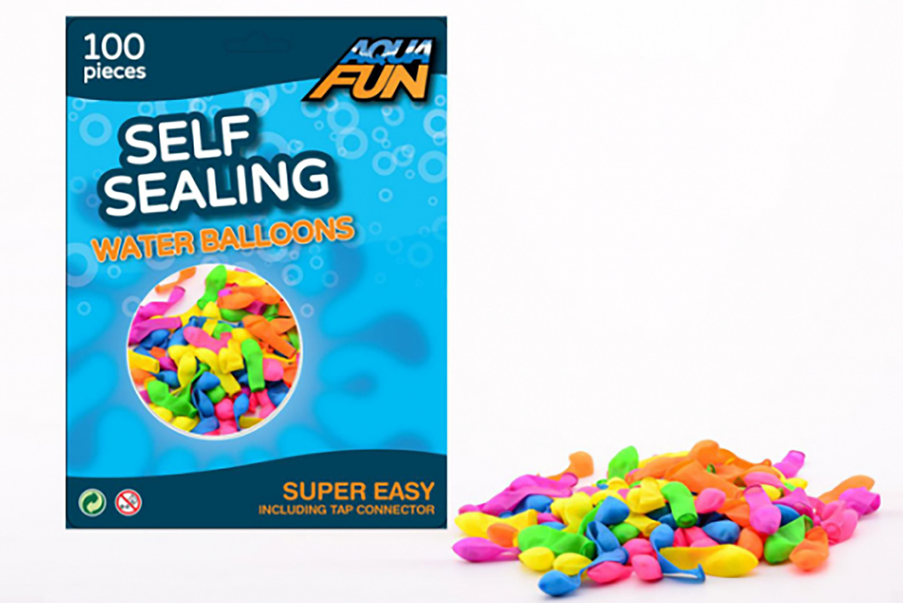 Waterballonnen Zelfsluitend - 100 stuks